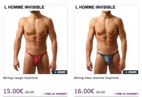 homme invisible 290x199 Soldes L Homme Invisible :  80% (déstockage) ?