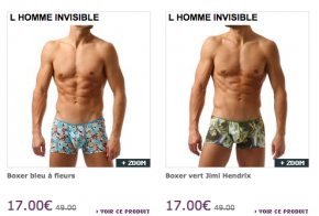 hommeinvisble 290x196 Soldes L Homme Invisible :  80% (déstockage) ?