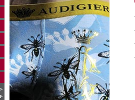 Christain Audigier baby blue Christian Audigier chez Homwear