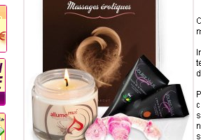massage SexyAvenue.com lance sa rubrique Cadeaux de Noël