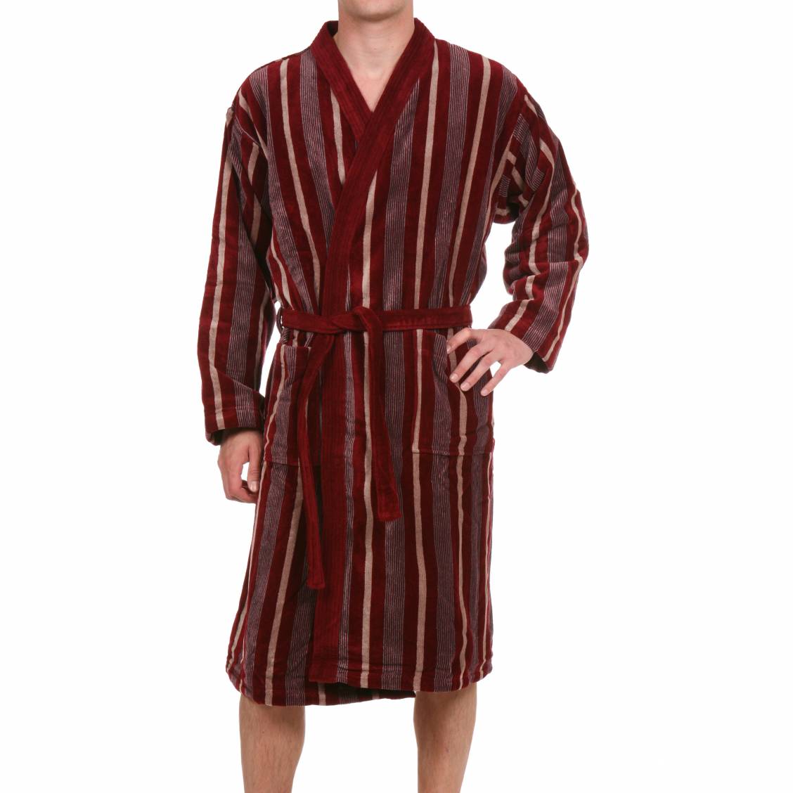 peignoir-rouge peignoir rouge Cadeau Saint Valentin : Lingerie Homme