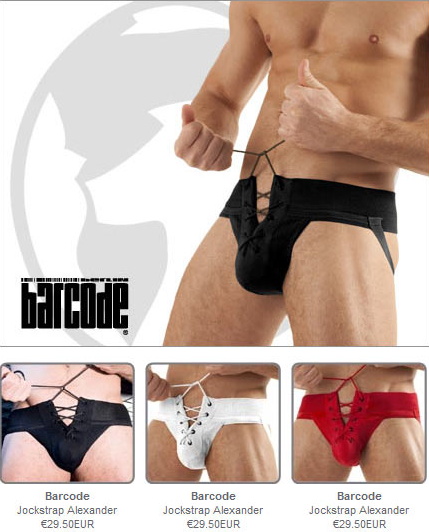 barcode underwear Cadeau Saint Valentin pour Homme : Barcode, Schultz, Diëtz et Bumgear