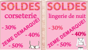 lingerie femme soldes SOLDES : Orcanta soldes, deuxième démarque !