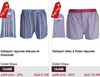 soldes calecon Soldes Calecon Homme sur RueDesHommes.com