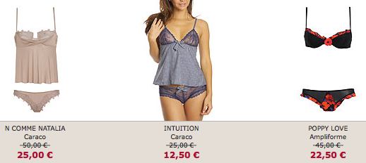 soldes etam lingerie 2010