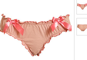 etam culotte Tendance Lingerie Printemps 2010 : Néo rétro Fifties