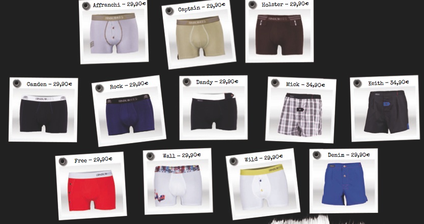 Caleçon homme, boxer homme, les insurgés insurg%C3%A9s s%C3%A9lection Caleçons, boxers homme : des sous vetements homme mode avec Les Insurgés