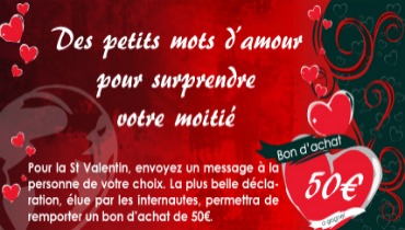 yurèk Cadeaux Saint Valentin : cadeau homme avec message amoureux chez Planet Undies et Hyper Undies