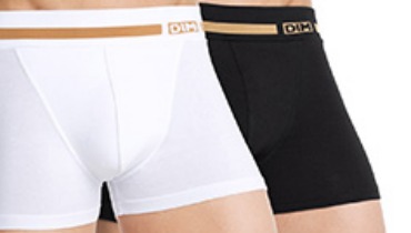 boxers homme dim hiver 2013  Skin, microfibre : sélection 100% confort de boxers homme Dim hiver 2013